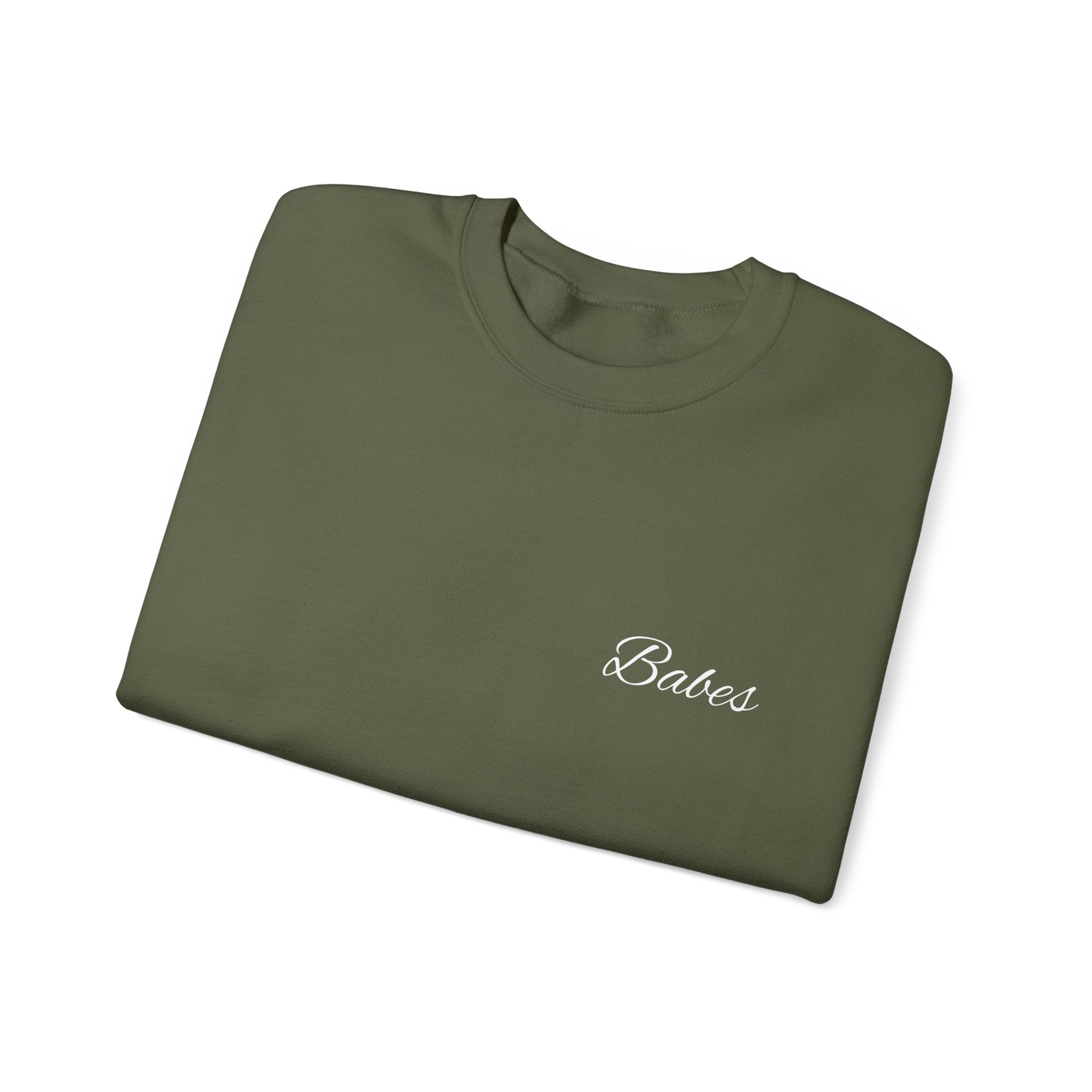 Babes Country Kitchen Sweatshirt — "Good Food. Great Neighbors." Crewneck
