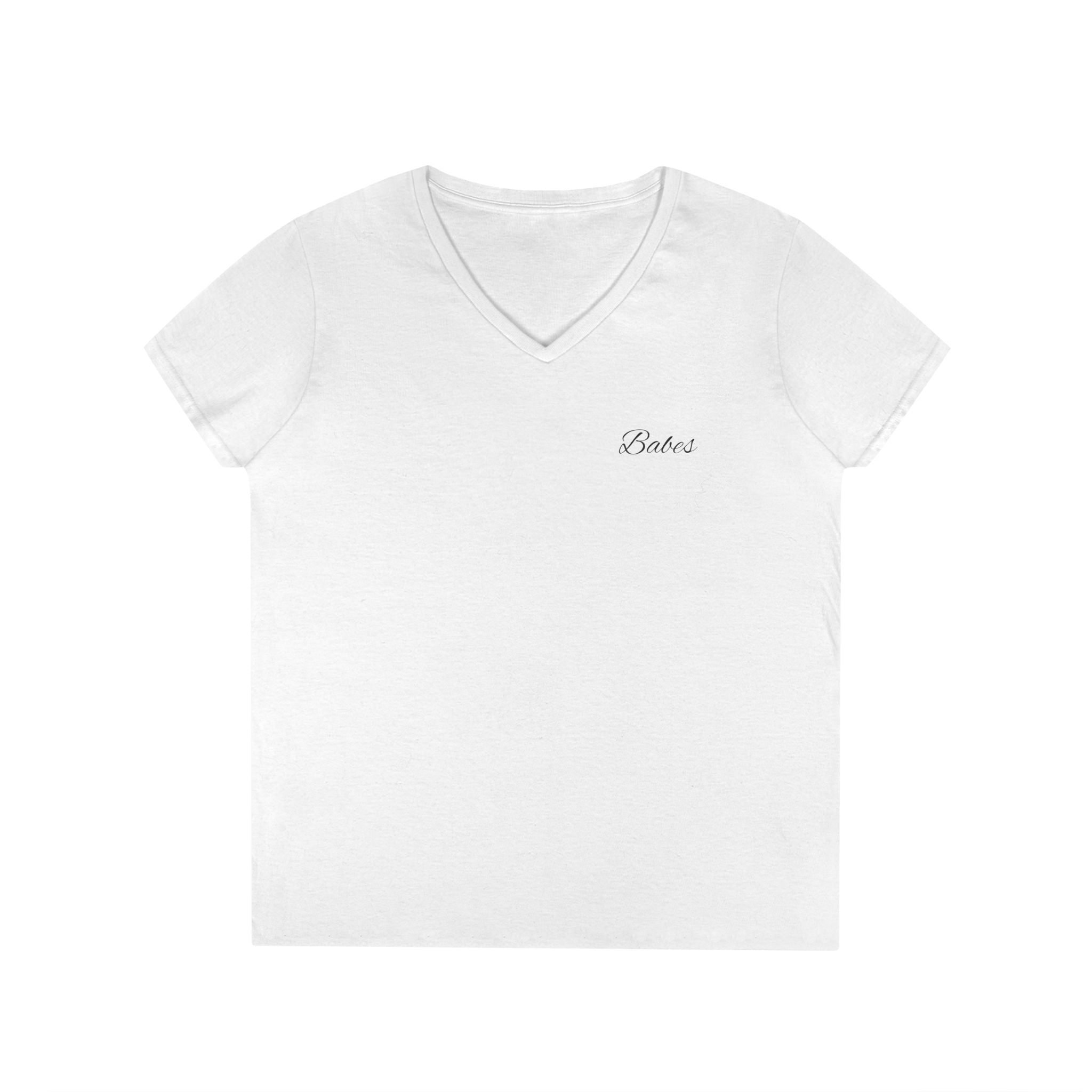 Babes Country Kitchen V-Neck T-Shirt — Logo Tee